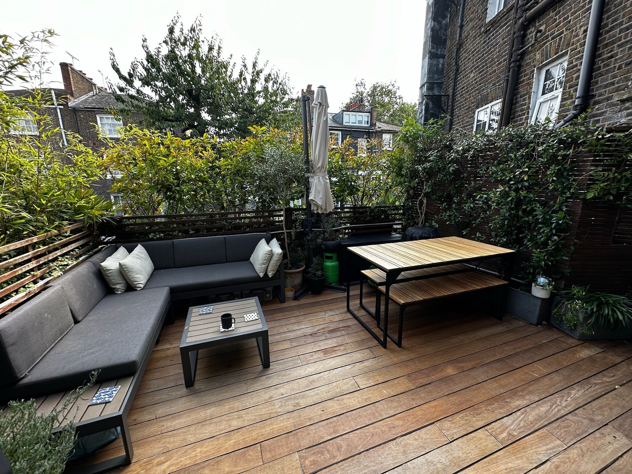 Opções para refeição ao ar livre