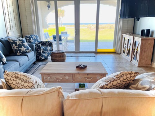 Luxury OCEANFRONT 3/3 with HEATED POOL and HOT TUB -- Brand New Listing!!