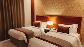 Een kluis op de kamer, verduisterende gordijnen, geluiddichte muren