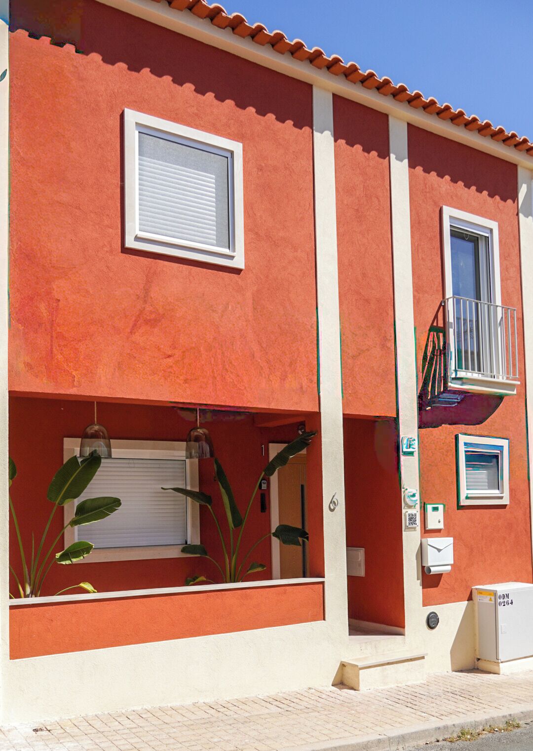 Façade de l’hébergement