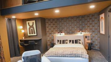 In-room safe, blackout curtains, soundproofing, free WiFi