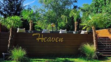 Overnattingsstedets uteområder