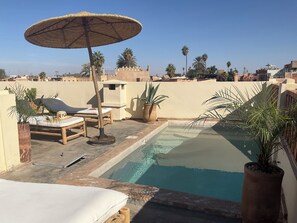 Terrasse sur le toit