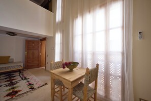 Family Duplex, Courtyard View | Blackout drapes, iron/ironing board, free WiFi - Riad Al Muhandiz (Marrakech)