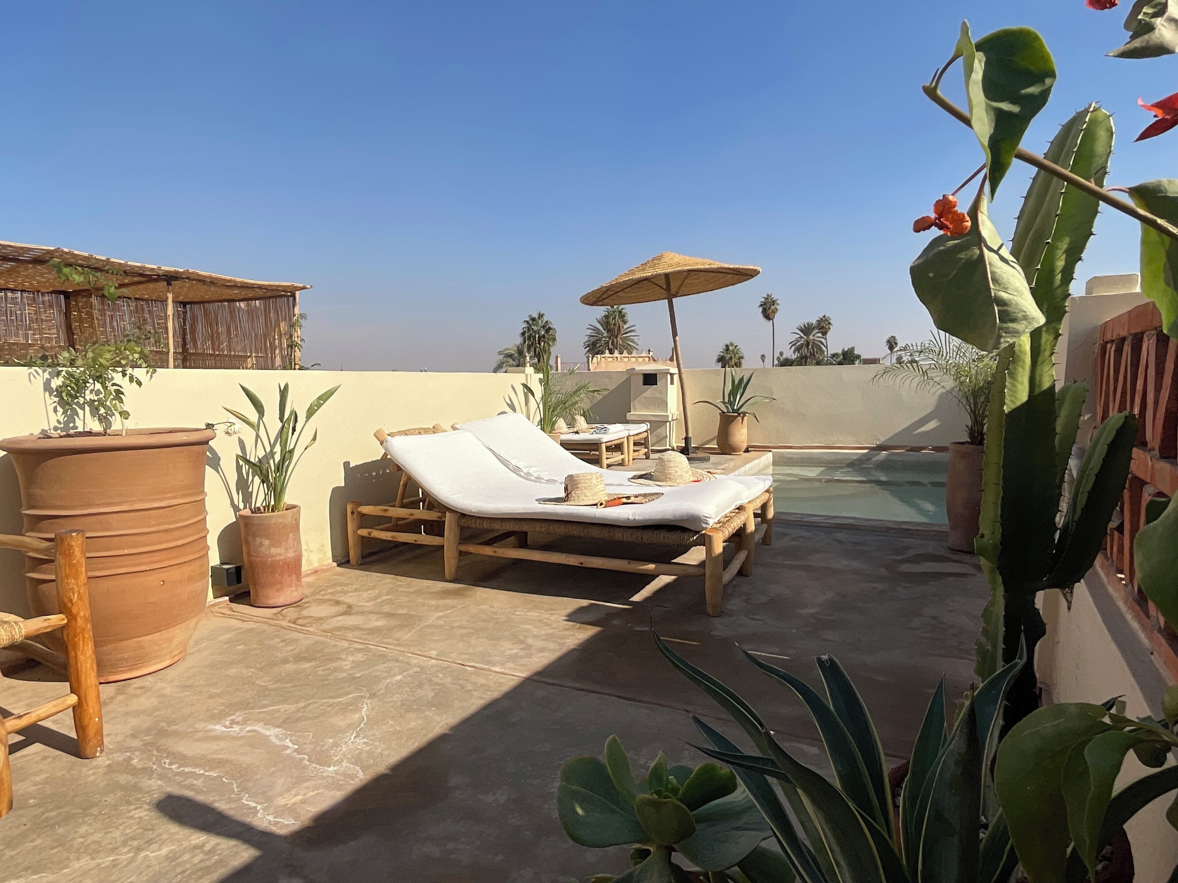 Terraza en la azotea