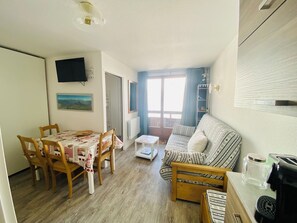 TV, books - Apartment les Oursons, 5 persons (La Plagne Tarentaise)