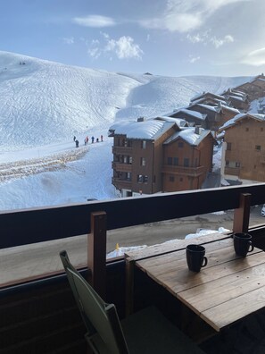 Outdoor dining - Apartment les Oursons, 5 persons (La Plagne Tarentaise)