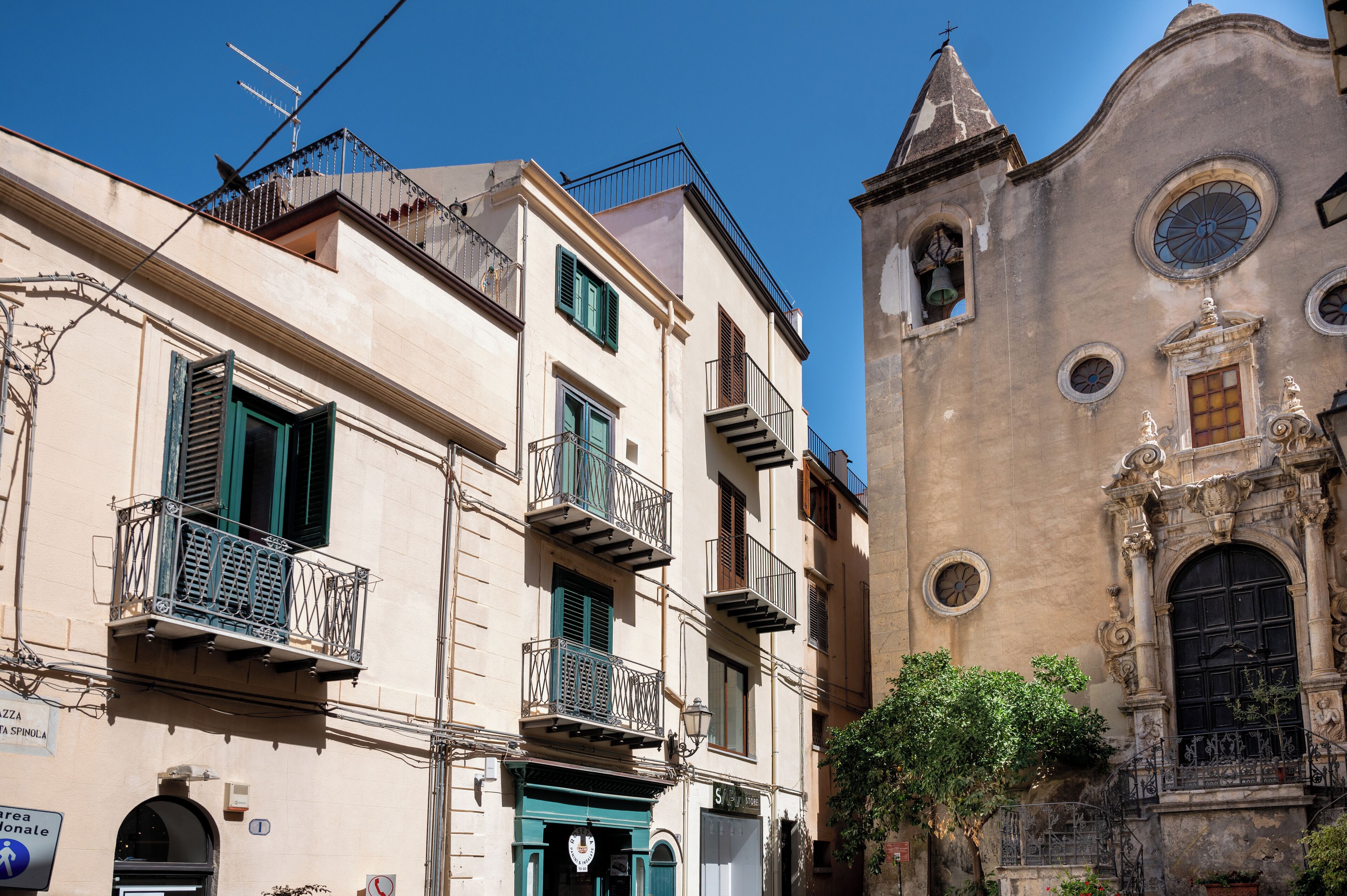 Façade de l’hébergement