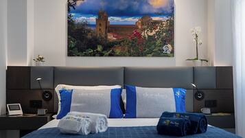 Superior-Zimmer, Balkon, Blick auf den Innenhof