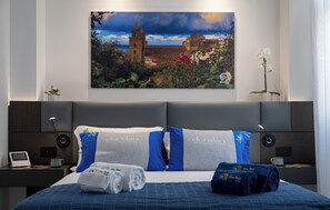 Superior-Zimmer, Balkon, Blick auf den Innenhof | Zimmersafe, Verdunkelungsvorhänge, schallisolierte Zimmer