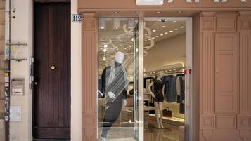 Fassade der Unterkunft