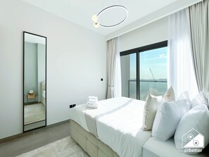 Interior - Modern 2BR Haven in Golf Gate Pool & Gym Access (Dubai)