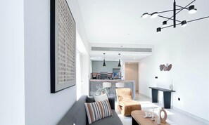 Apartment (2 Bedrooms) | Interior - Modern 2BR Haven in Golf Gate Pool & Gym Access (Dubai)