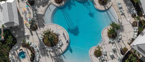 Außenpool, beheizter Pool