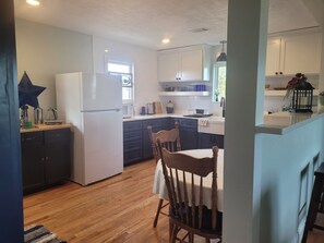 Microwave, oven, stovetop