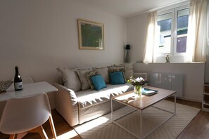 Living area - L'air des Falaises - apartment in Le Tréport, 5 minutes' walk from the port (Le Tréport)