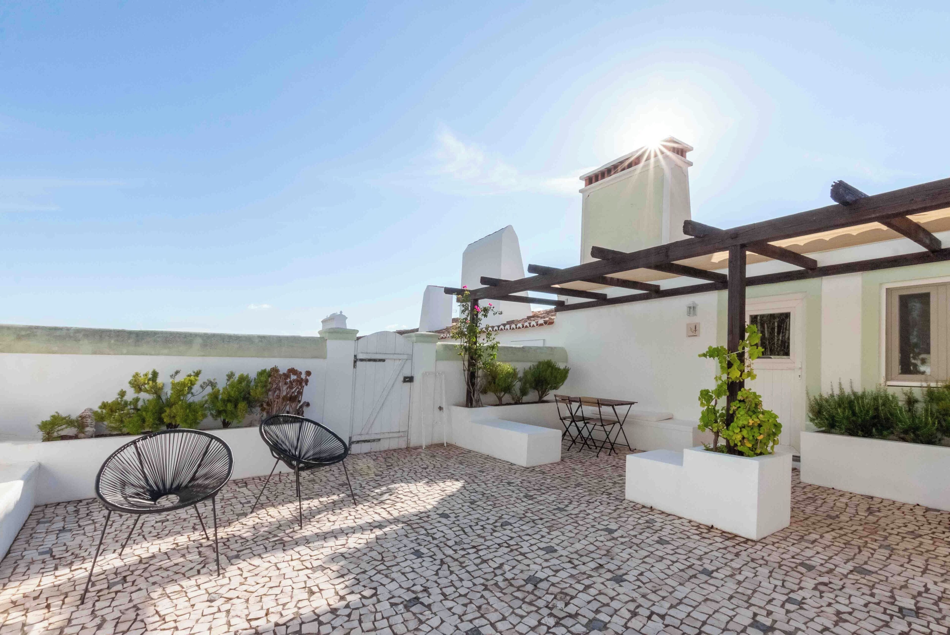 Casa familiar, 1 habitación, vistas al patio | Terraza o patio