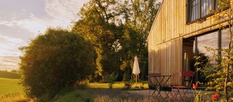 Stylish vacation apartment with 2 terraces and beautiful sauna in the Uckermark.