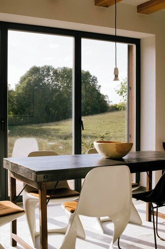 Stylische Ferienwohnung mit 2 Terrassen und schöner Sauna in der Uckermark.