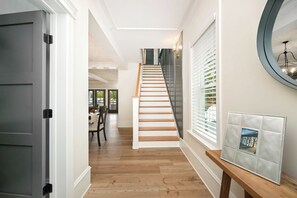 Interior - Villa Azul: Upscale Home with Pool, Elevator (Oak Island)