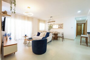 Smart TV - Modern 3BR Oasis • Pool View • Free Airport Pickup (Punta Cana)