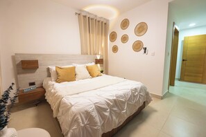 In-room safe, desk, iron/ironing board, travel cot - Modern 3BR Oasis • Pool View • Free Airport Pickup (Punta Cana)