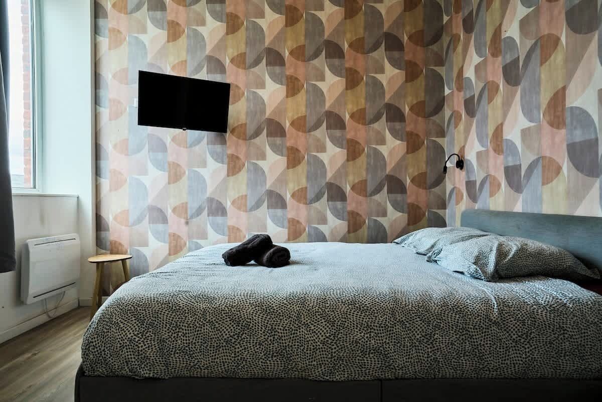 1 quarto, Wi-Fi, roupa de cama