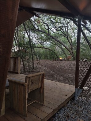 Property grounds - Romantic Cabin in the Forest (Canoas)