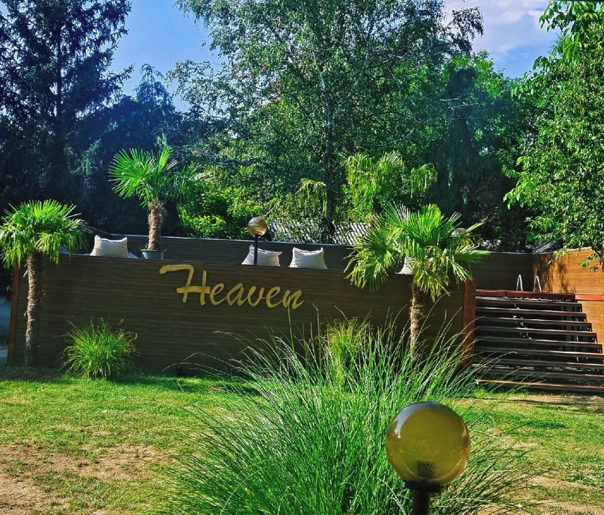 Enceinte de l’hébergement