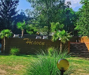 Overnattingsstedets uteområder