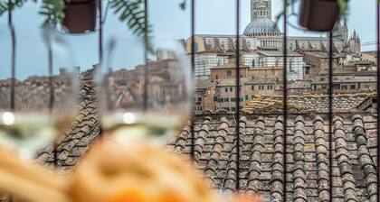 Apartment Paradise-in the center with a terrace with a view