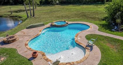 5-Acre Retreat with Heated Pool & Private Pond