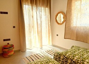 Iron/ironing board, WiFi, bed sheets - Standard Double Room #1 (Tamraght Ouzdar)