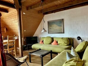 Living area - Vacation apartment Nidden 11 (Norddorf)