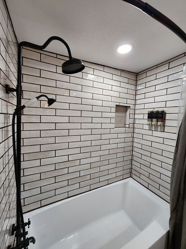 Towels, soap, toilet paper