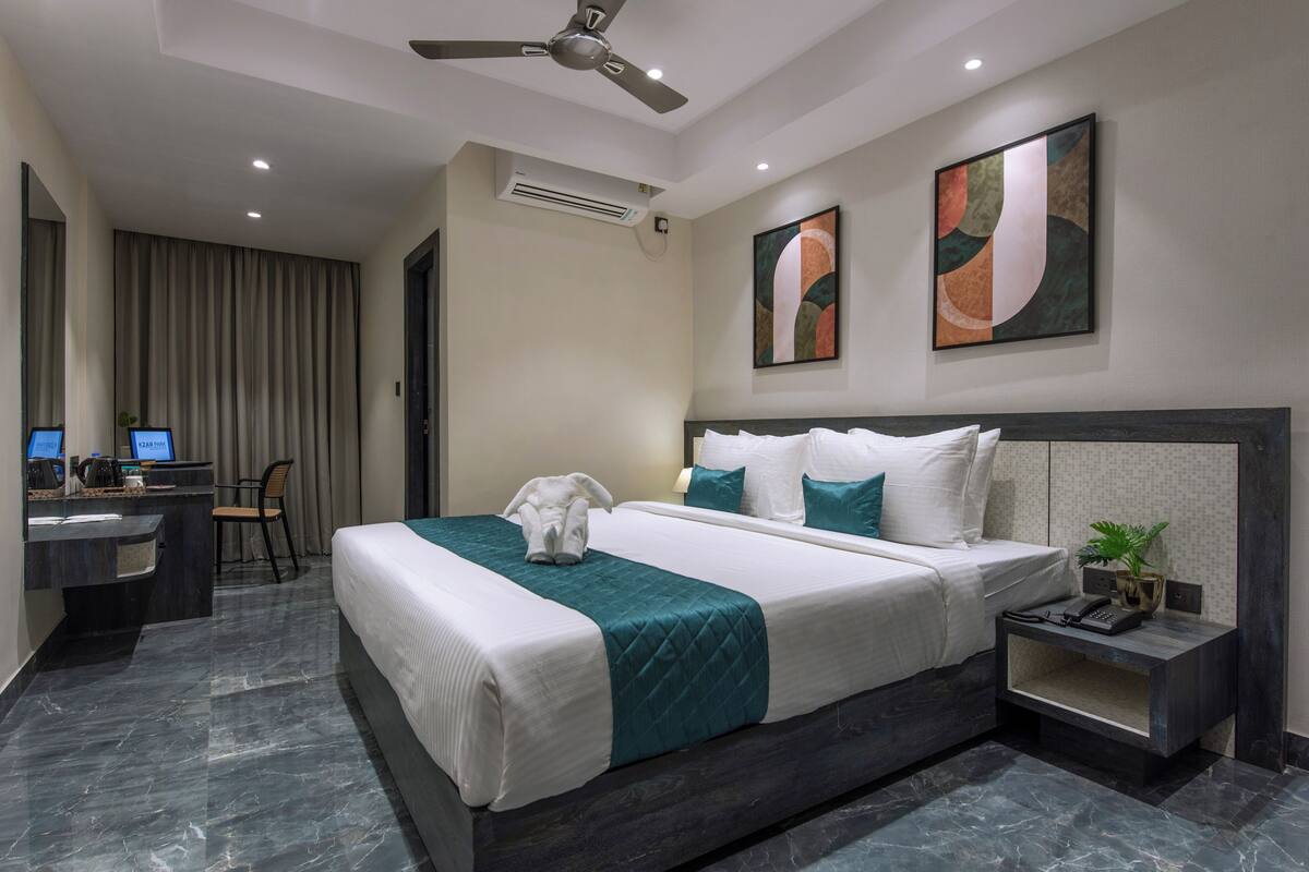 Kamar Eksekutif | Meja kerja, setrika/meja setrika, dan Wi-Fi gratis