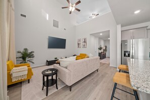 Villa, Mobility Accessible, Non Smoking | Living area - Luxurious 4-Bed Home in Aubrey TX (Aubrey)