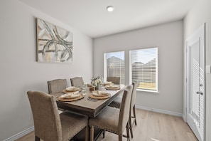 Villa, Mobility Accessible, Non Smoking | Dining - Luxurious 4-Bed Home in Aubrey TX (Krugerville)