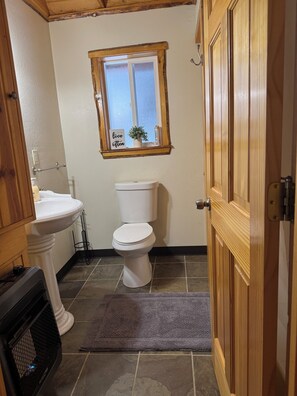 Towels, soap, toilet paper