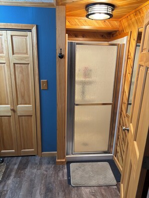Interior - Wisconsin River Getaway. Large yard and shoreline. Pet friendly. (Merrill)