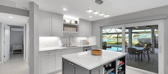 Escape to Paradise | Stunning Gulf-Access Waterfront Home with Heated Pool, Spa & Boat Dock