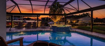 Escape to Paradise | Stunning Gulf-Access Waterfront Home with Heated Pool, Spa & Boat Dock