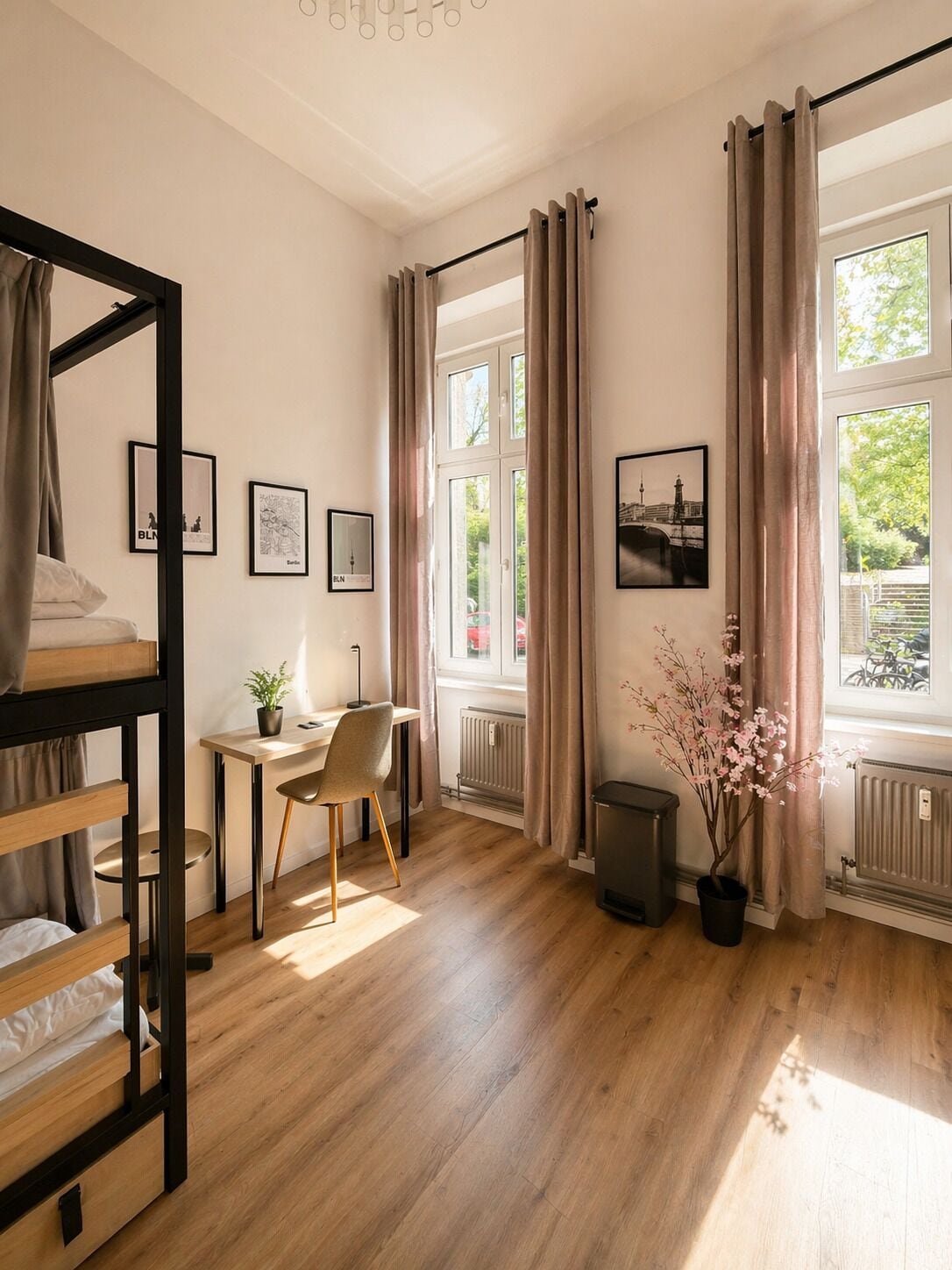 Ljudisolering och gratis wi-fi