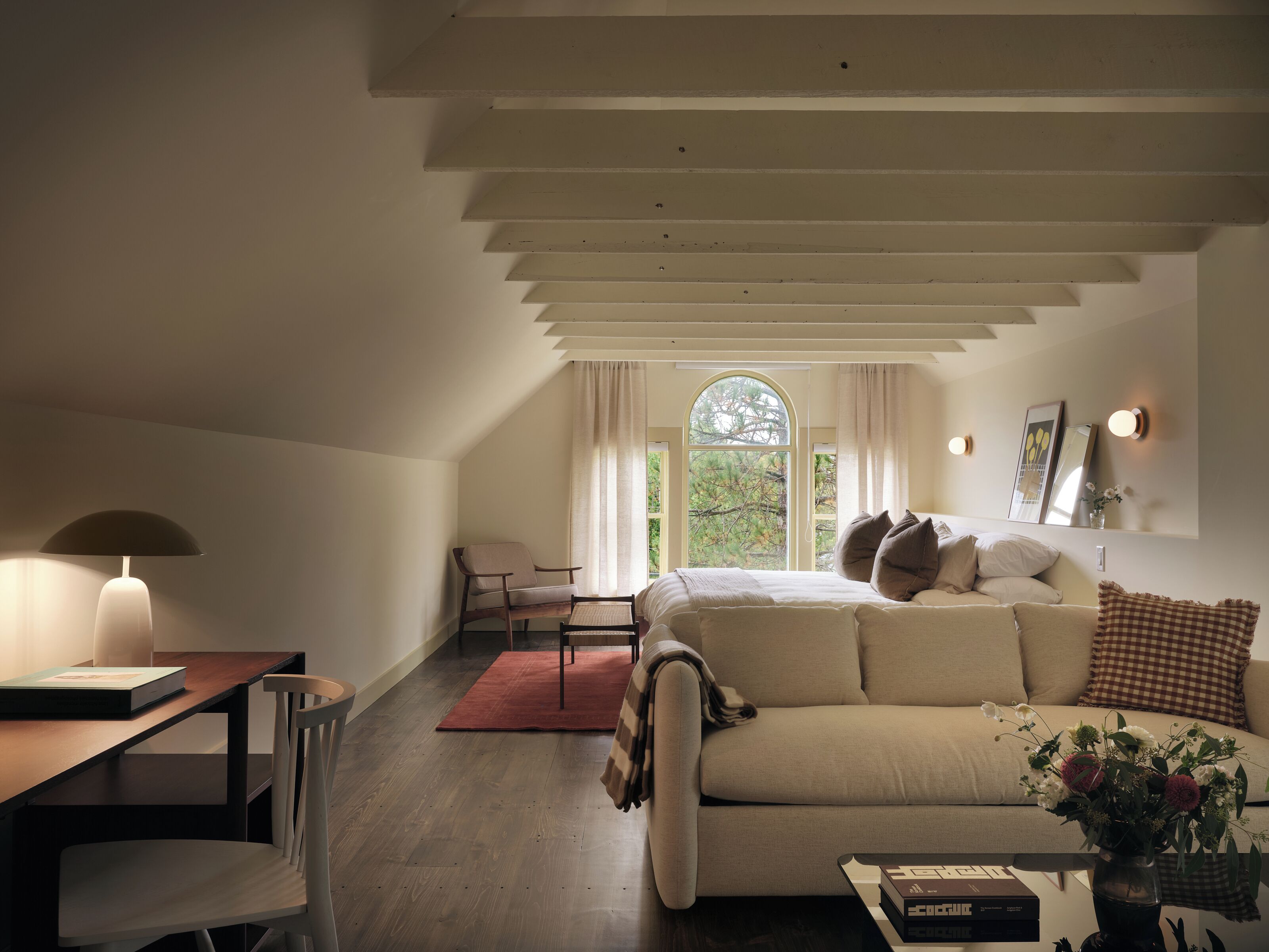 Double Room, 1 Queen Bed with Sofa bed | Premium bedding, blackout drapes, iron/ironing board, free WiFi