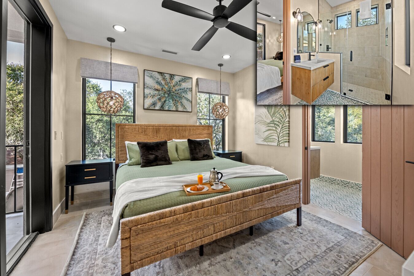 Desk, iron/ironing board, travel cot, WiFi