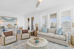 TV, fireplace, stereo, offices