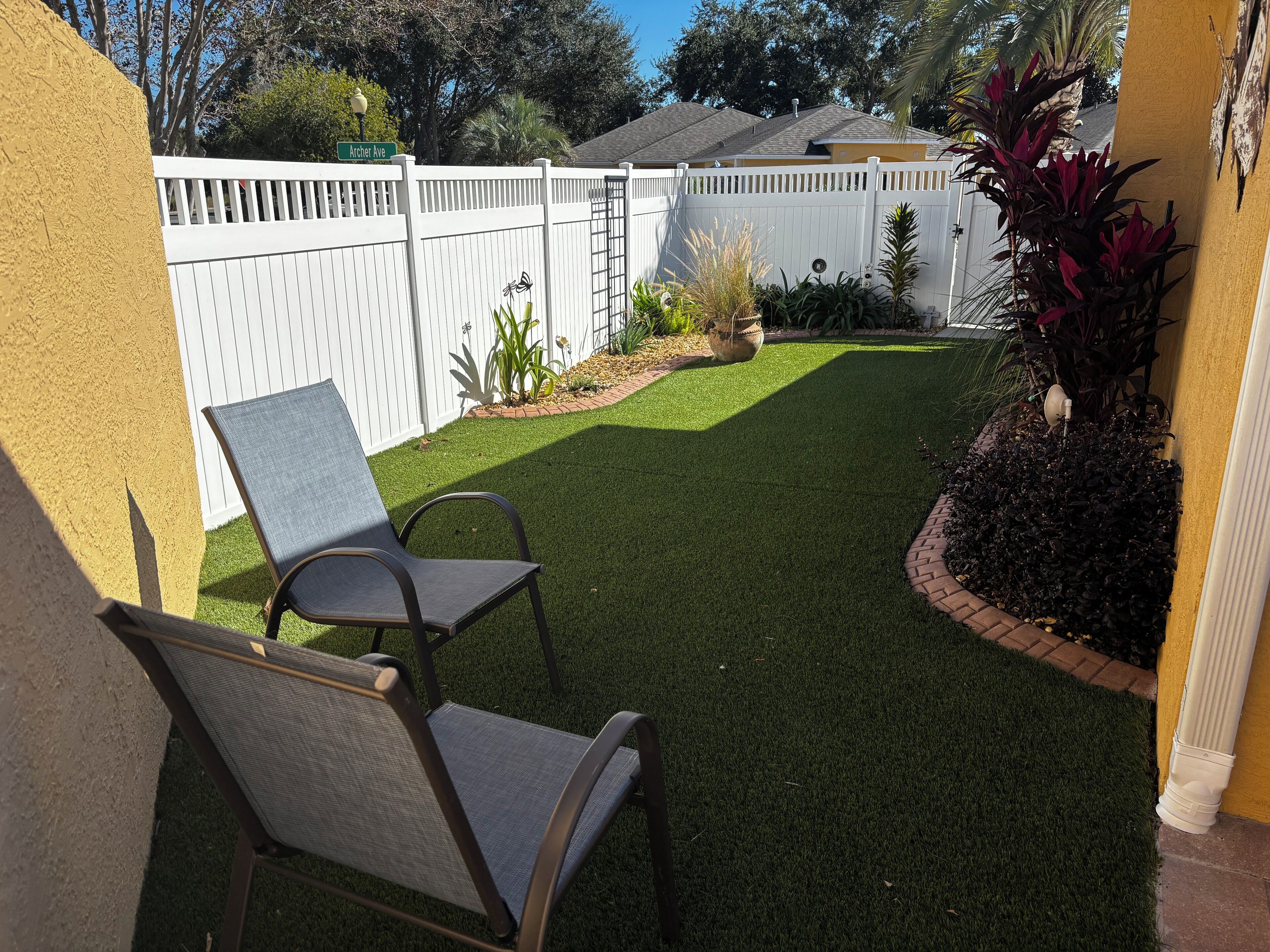 Enceinte de l’hébergement