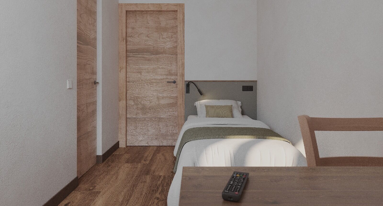 Habitació individual bàsica | Wifi gratuïta 