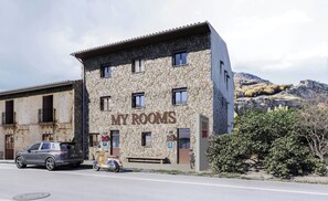 Façade de l’hébergement