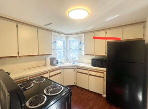 Private kitchen - Perfect 2-bedroom house with lake views and sunsets. Short walk to Driftwood Pub (Walled Lake)